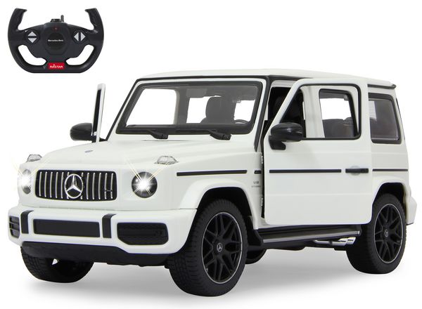 Produktbild: Jamara Mercedes-Benz AMG G63 1:14 wei&szlig; 2,4GHz B