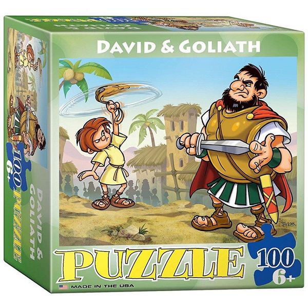 Produktbild: David & Goliath- 100 PC Puzzle