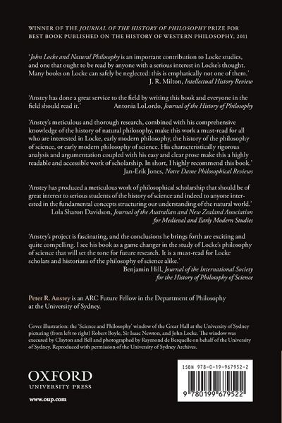 Produktbild: John Locke and Natural Philosophy
