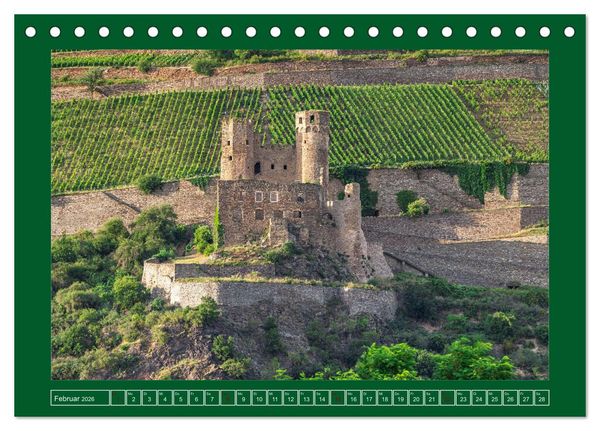 Produktbild: Romantische Ruinen (Tischkalender 2026 DIN A5 quer), CALVENDO Monatskalender
