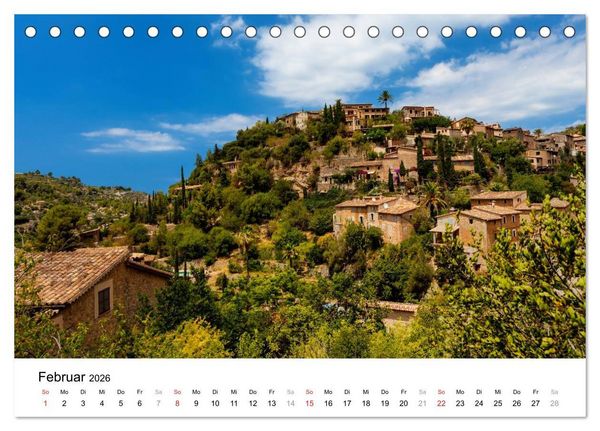 Produktbild: Mallorca - Trauminsel des S&uuml;dens (Tischkalender 2026 DIN A5 quer), CALVENDO Monatskalender