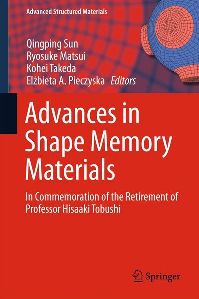 Produktbild: Advances in Shape Memory Materials