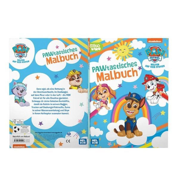 Produktbild: PAW Patrol Kindergartenheft: PAWtastisches Malbuch