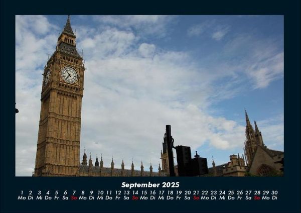Produktbild: London 2025 Fotokalender DIN A4
