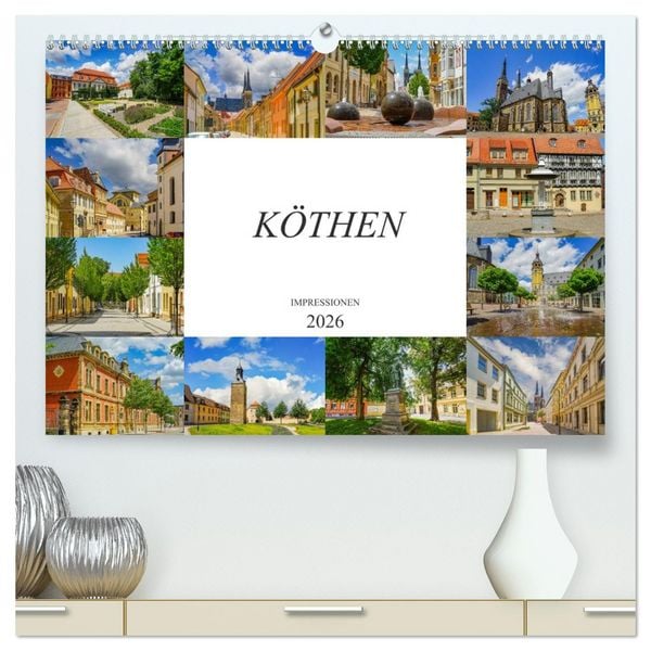 Produktbild: K&ouml;then Impressionen (hochwertiger Premium Wandkalender 2026 DIN A2 quer), Kunstdruck in Hochglanz