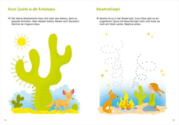 Produktbild: LERNSTERN. Schwung&uuml;bungen f&uuml;r die Vorschule