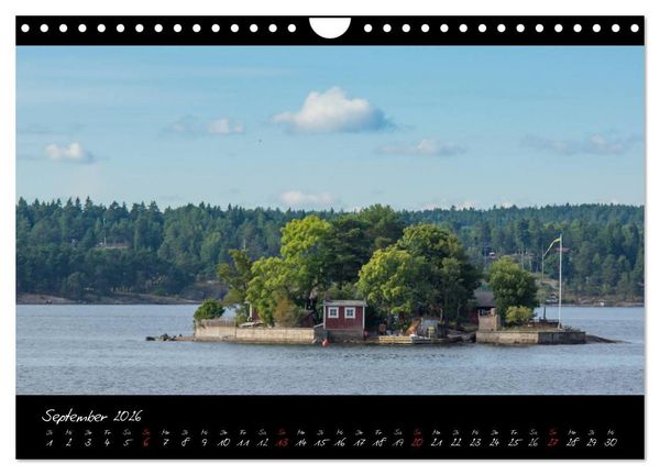 Produktbild: Stockholm und seine Sch&auml;ren (Wandkalender 2026 DIN A4 quer), CALVENDO Monatskalender