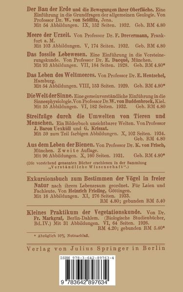 Produktbild: Botanisch-geologische Spazierg&auml;nge in der Umgegend von Berlin