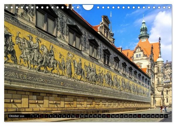 Produktbild: Dresden - Wundersch&ouml;nes Elbflorenz (Wandkalender 2026 DIN A4 quer), CALVENDO Monatskalender