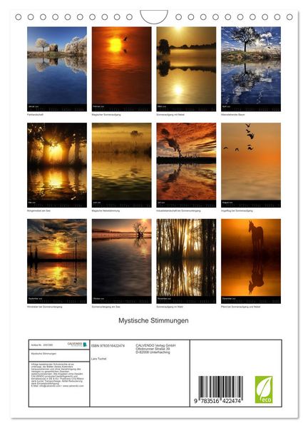 Produktbild: Mystische Stimmungen (Wandkalender 2026 DIN A4 hoch), CALVENDO Monatskalender