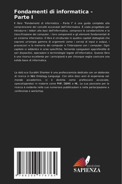 Produktbild: Fondamenti di informatica - Parte I