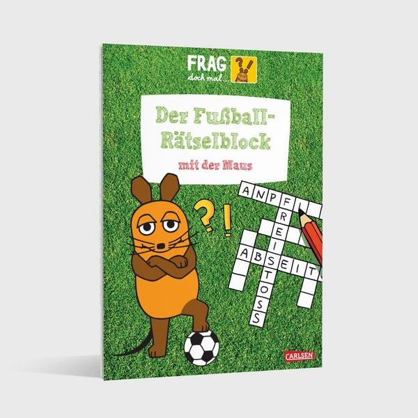 Produktbild: Frag doch mal ... die Maus: Der Fu&szlig;ball-R&auml;tselblock mit der Maus