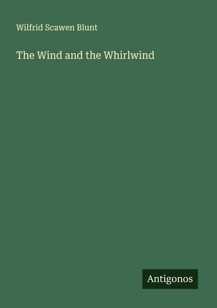 Produktbild: The Wind and the Whirlwind