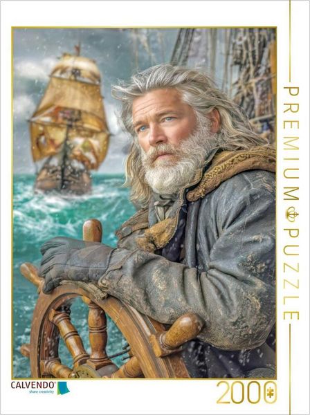 CALVENDO Puzzle Seefahrer und Piraten | 2000 Teile Lege-Größe 90 × 67 cm Foto-Puzzle für glückliche Stunden