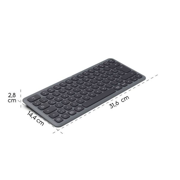 Produktbild: Hama WK-500 Funk Tastatur Deutsch, QWERTZ Schwarz
