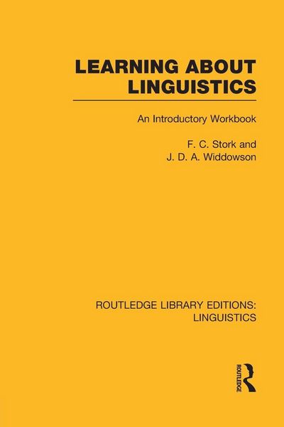 Produktbild: Learning about Linguistics
