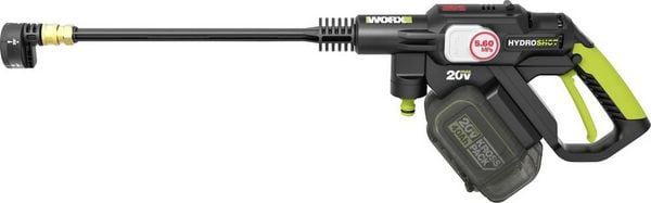 Produktbild: Worx Professional WU633 Hydroshot Akku-Hochdruckreiniger 56 bar Kaltwasser