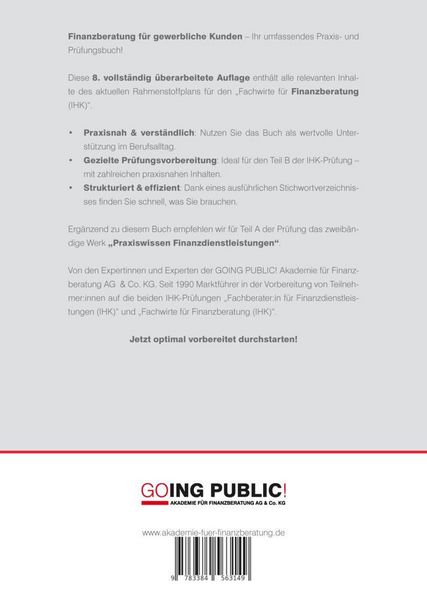 Produktbild: Finanzberatung f&uuml;r gewerbliche Kunden