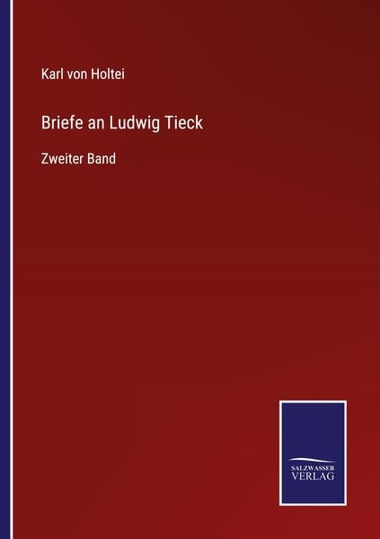 Produktbild: Briefe an Ludwig Tieck