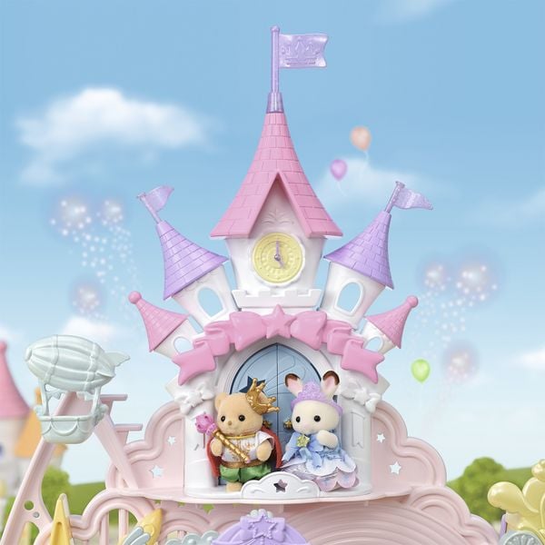 Produktbild: Sylvanian Families 5841 - Baby Dream Amusement Park, Freizeitpark Gl&uuml;ckstraum, Gro&szlig;es Spielset
