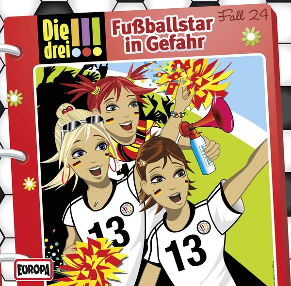 Produktbild: Die drei !!! 24. Fu&szlig;ballstar in Gefahr (drei Ausrufezeichen)
