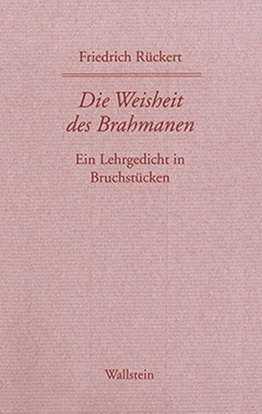 Produktbild: Die Weisheit des Brahmanen