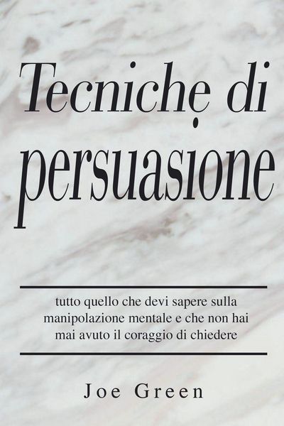 Produktbild: Tecniche di persuasione