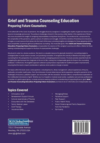 Produktbild: Grief and Trauma Counseling Education