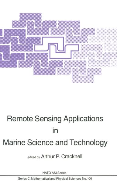 Produktbild: Remote Sensing Applications in Marine Science and Technology