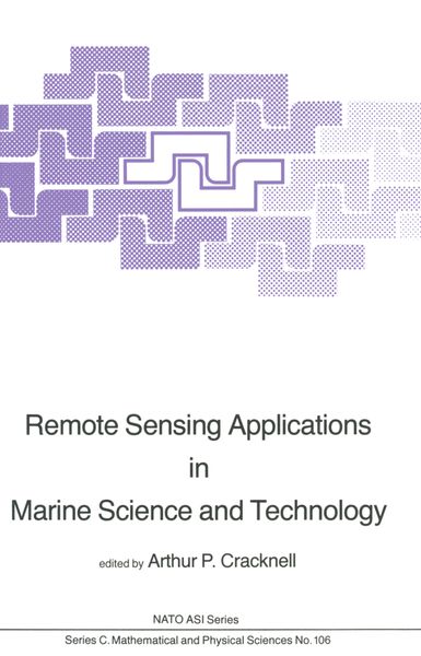 Produktbild: Remote Sensing Applications in Marine Science and Technology