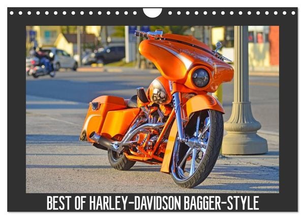 Produktbild: BEST OF HARLEY-DAVIDSON BAGGER-STYLE (Wandkalender 2025 DIN A4 quer), CALVENDO Monatskalender