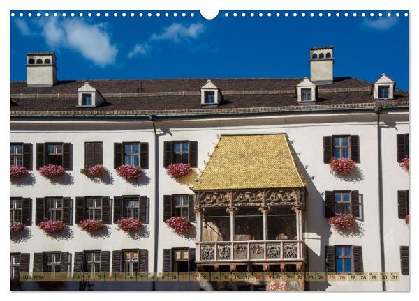 Produktbild: Innsbruck - Die Stadt im Herzen der Alpen (Wandkalender 2026 DIN A3 quer), CALVENDO Monatskalender
