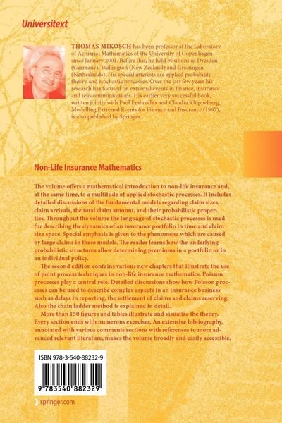 Produktbild: Non-Life Insurance Mathematics