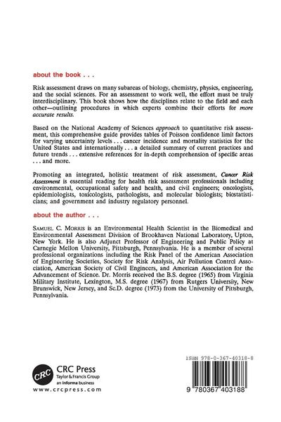 Produktbild: Cancer Risk Assessment