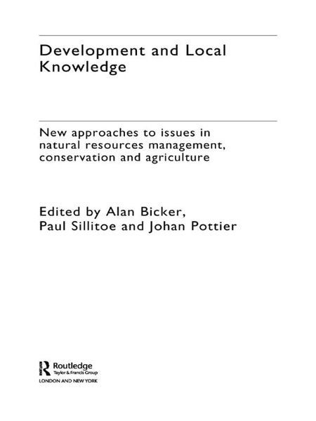 Produktbild: Development and Local Knowledge