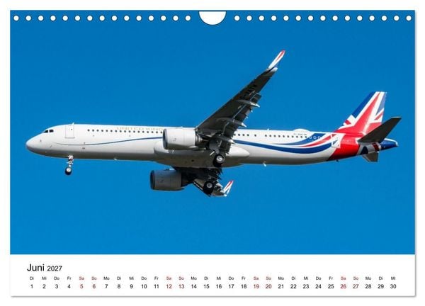 Produktbild: Airbus A320 Das Brot und Butter Flugzeug (Wandkalender 2027 DIN A4 quer), CALVENDO Monatskalender