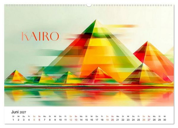 Produktbild: St&auml;dte der Welt - Premium Edition (Wandkalender 2027 DIN A2 quer), CALVENDO Monatskalender