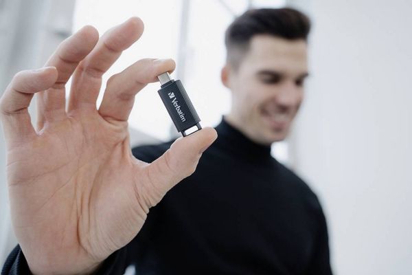 Produktbild: Verbatim Store 'n' Go USB-C&reg; USB-Stick 64GB Schwarz 49458 USB-C&reg; (USB 3.2 Gen 1)