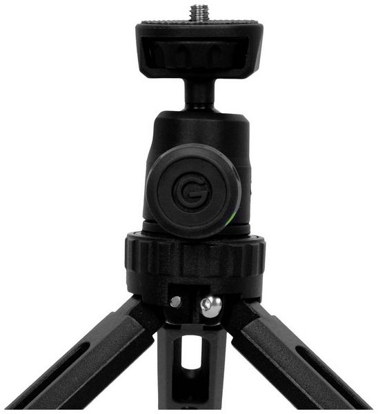 Produktbild: Gravity VS TRIPOD 01 B Tischstativ 1/4 Zoll Arbeitsh&ouml;he=85 - 215mm Schwarz Kugelkopf