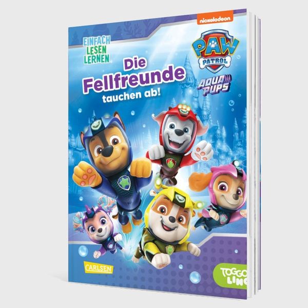 Produktbild: PAW Patrol Erstlesebuch: Aqua Pups: Die Fellfreunde tauchen ab!