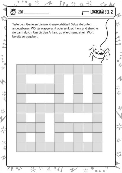 Produktbild: Der gro&szlig;e Logiktest f&uuml;r Kinder - R&auml;tseln, bis dein Kopf qualmt!