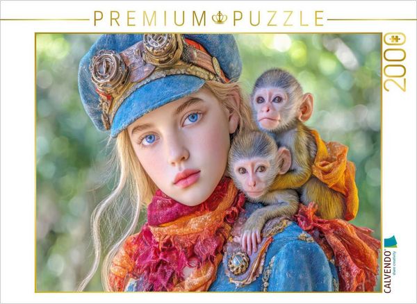 CALVENDO Puzzle Viel Herz für kleinere Tiere | 2000 Teile Lege-Größe 90 × 67 cm Foto-Puzzle für glückliche Stunden