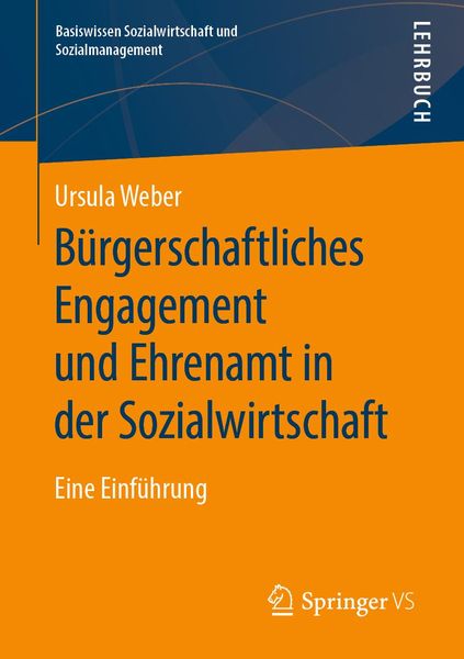Produktbild: B&uuml;rgerschaftliches Engagement und Ehrenamt in der Sozialwirtschaft
