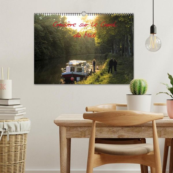 Produktbild: Croisi&egrave;re sur le Canal du Midi (Calendrier mural 2026 DIN A3 vertical), CALVENDO calendrier mensuel