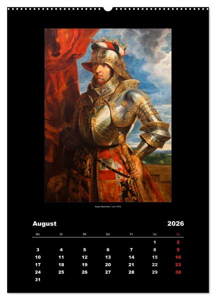 Produktbild: Peter Paul Rubens - Rubens (hochwertiger Premium Wandkalender 2026 DIN A2 hoch), Kunstdruck in Hochglanz