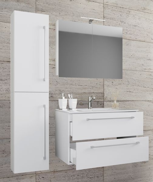 Produktbild: 4-tlg. Waschplatz Waschtisch Badinos Schublade SC