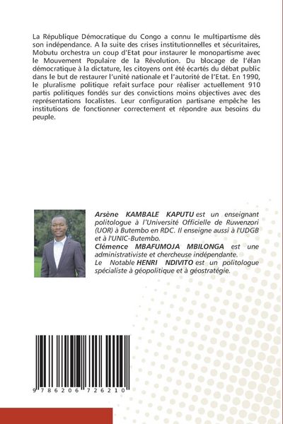 Produktbild: Le pluralisme politique congolais : Causes et cons&eacute;quences
