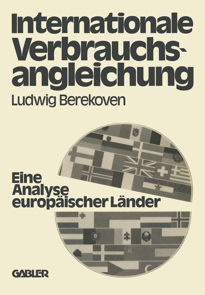 Produktbild: Internationale Verbrauchsangleichung