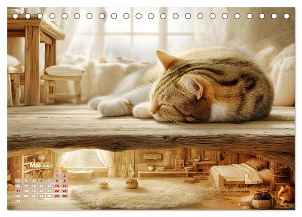 Produktbild: Below (Tischkalender 2027 DIN A5 quer), CALVENDO Monatskalender