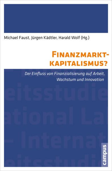 Produktbild: Finanzmarktkapitalismus?
